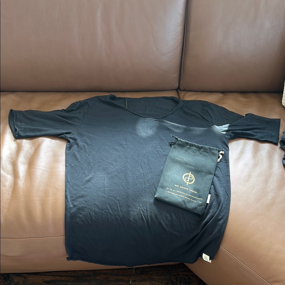 Black Short Sleeve Tee with Moisture Wicking Fabric